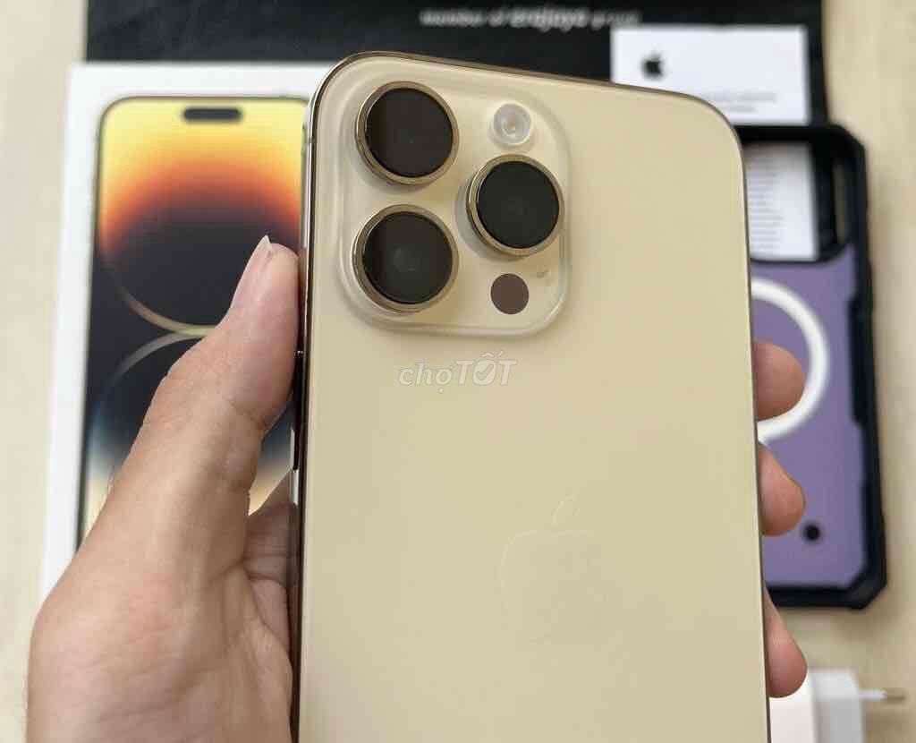 Cần tiền bán Iphone 14 ProMax 128 vàng BH dài. Mua bán Điện thoại tại Quận Gò Vấp Tp Hồ Chí Minh được đăng bởi Bi hình 1