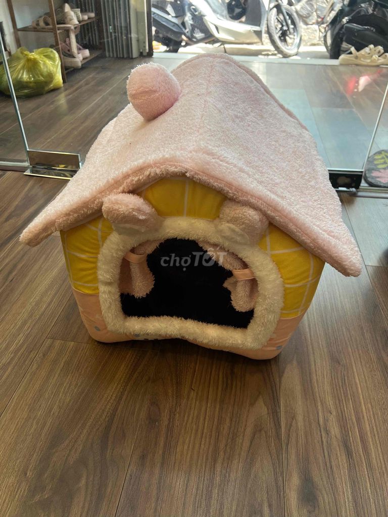 Ổ cho mèo Vải Mới. Mua bán Phụ kiện, Thức ăn, Dịch vụ tại Quận 3 Tp Hồ Chí Minh được đăng bởi Kim hình 1