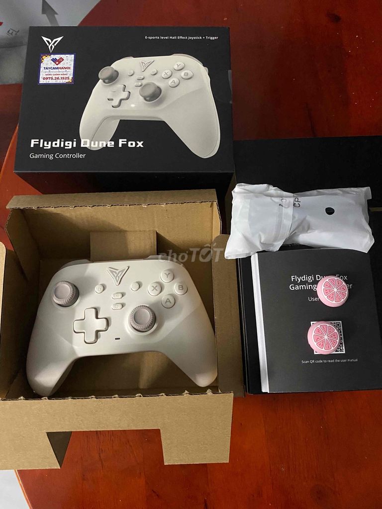 Tay cầm chơi game Flydigi Dune Fox Trắng. Mua bán Thiết bị chơi game tại Quận Bình Thuỷ Cần Thơ được đăng bởi NguyenHung hình 1