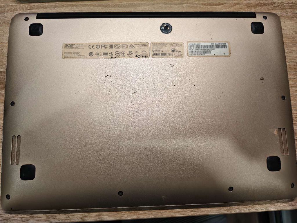 Acer Swift SF314-51 8GB Vàng đồng Hỏng. Mua bán Laptop tại Quận Bình Thạnh Tp Hồ Chí Minh được đăng bởi Nguyễn Xuân Quốc hình 1