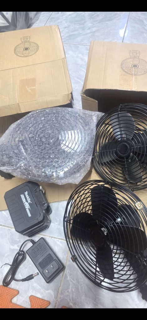 Quạt tích điện Makita. Mua bán Quạt tại Quận Bình Tân Tp Hồ Chí Minh được đăng bởi bét  phun  sương  tưới cây  hình 1