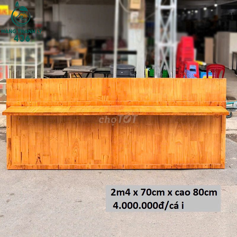 Quầy lễ tân/ quầy thu ngân thanh lý. Mua bán Đồ chuyên dụng, Giống nuôi trồng tại Quận 8 Tp Hồ Chí Minh được đăng bởi Thanh lý HD hình 6