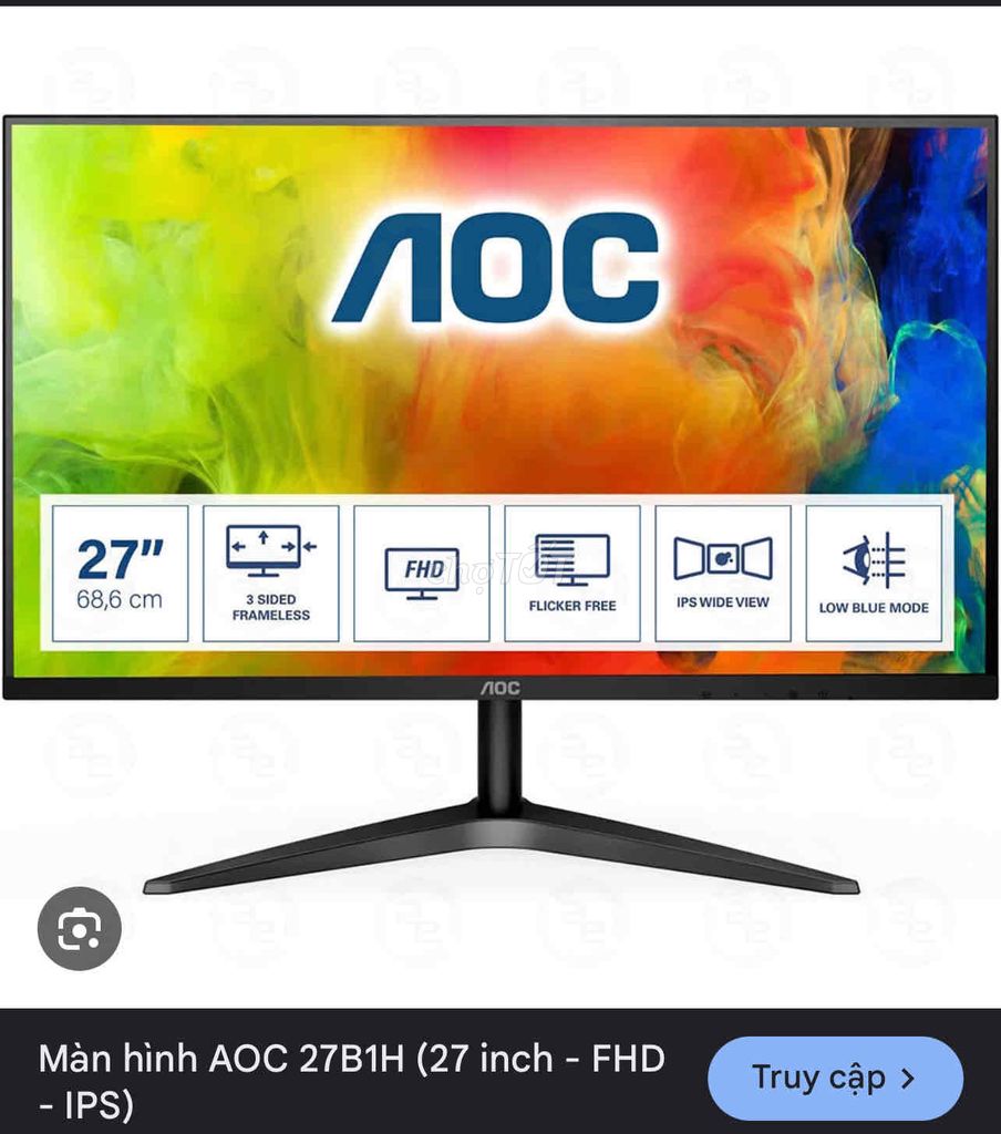 Màn hình AOC 27B1H 27” ips