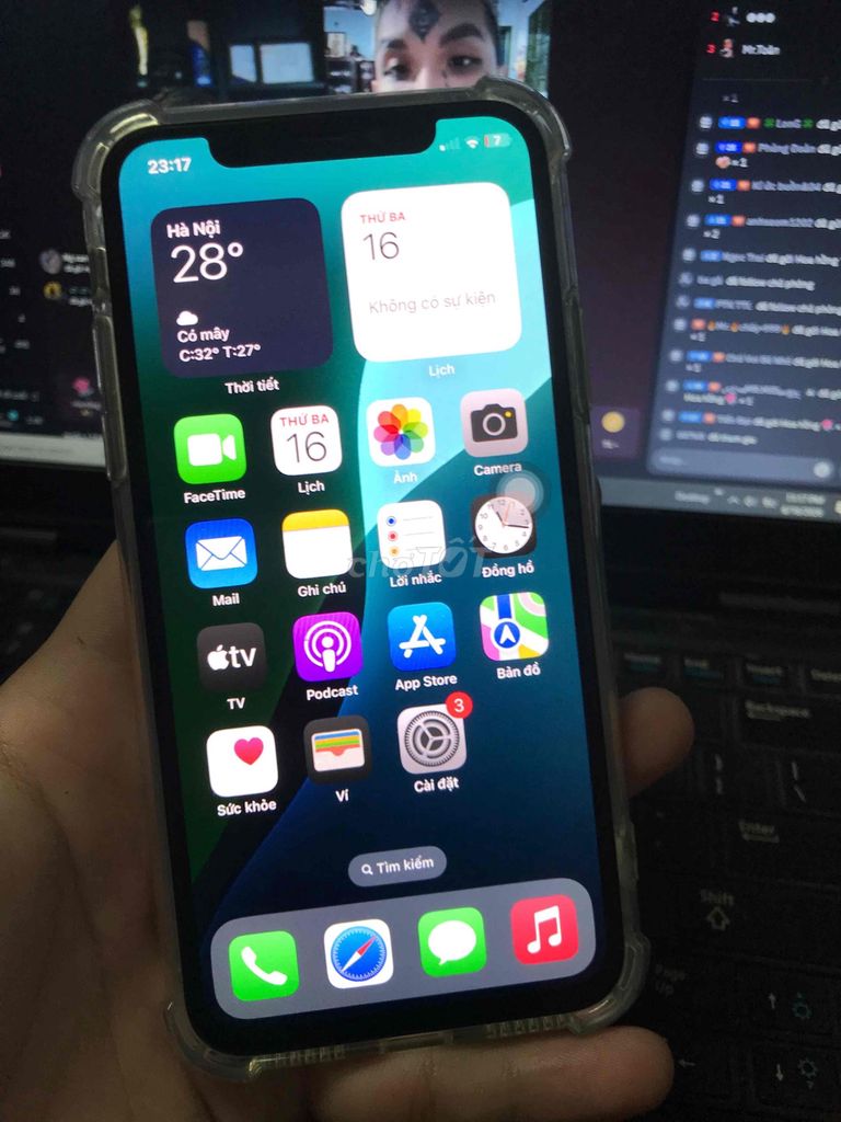 Apple iPhone Xs 64GB Trắng Mất Face ID. Mua bán Điện thoại tại Quận Lê Chân Hải Phòng được đăng bởi Phuc  hình 1