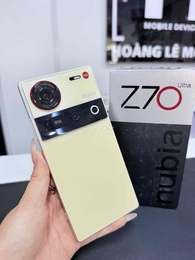 NUBIA Z70 ULTRA-BẢN 12/256G-FullBox-Rom QT Sẵn TV. Mua bán Điện thoại tại Thành phố Biên Hòa Đồng Nai được đăng bởi Mobile Di Động Biên Hoà hình 1