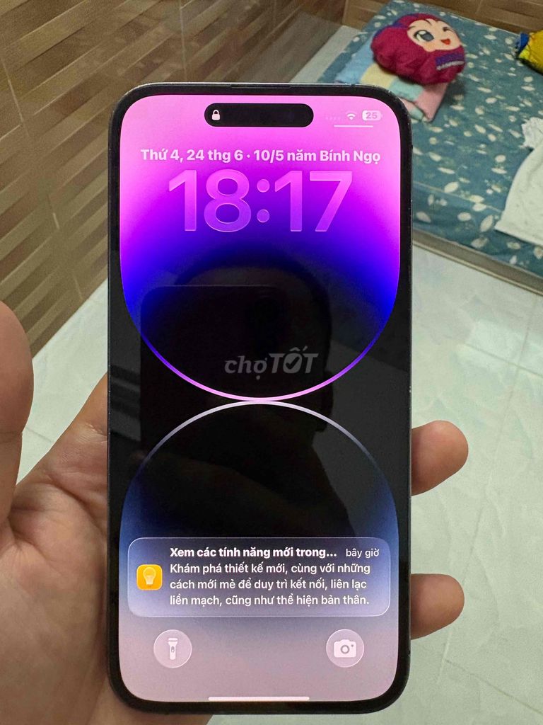 Apple iPhone 14 Pro Max 256GB Tím Đã sử dụng. Mua bán Điện thoại tại Quận Thanh Khê Đà Nẵng được đăng bởi Thịnh hình 1