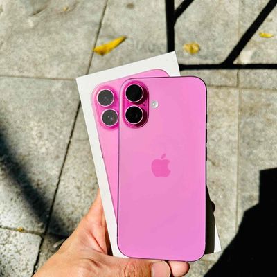 iPhone 16 Hồng 128G FULLBOX NEW APPLE 10/2025