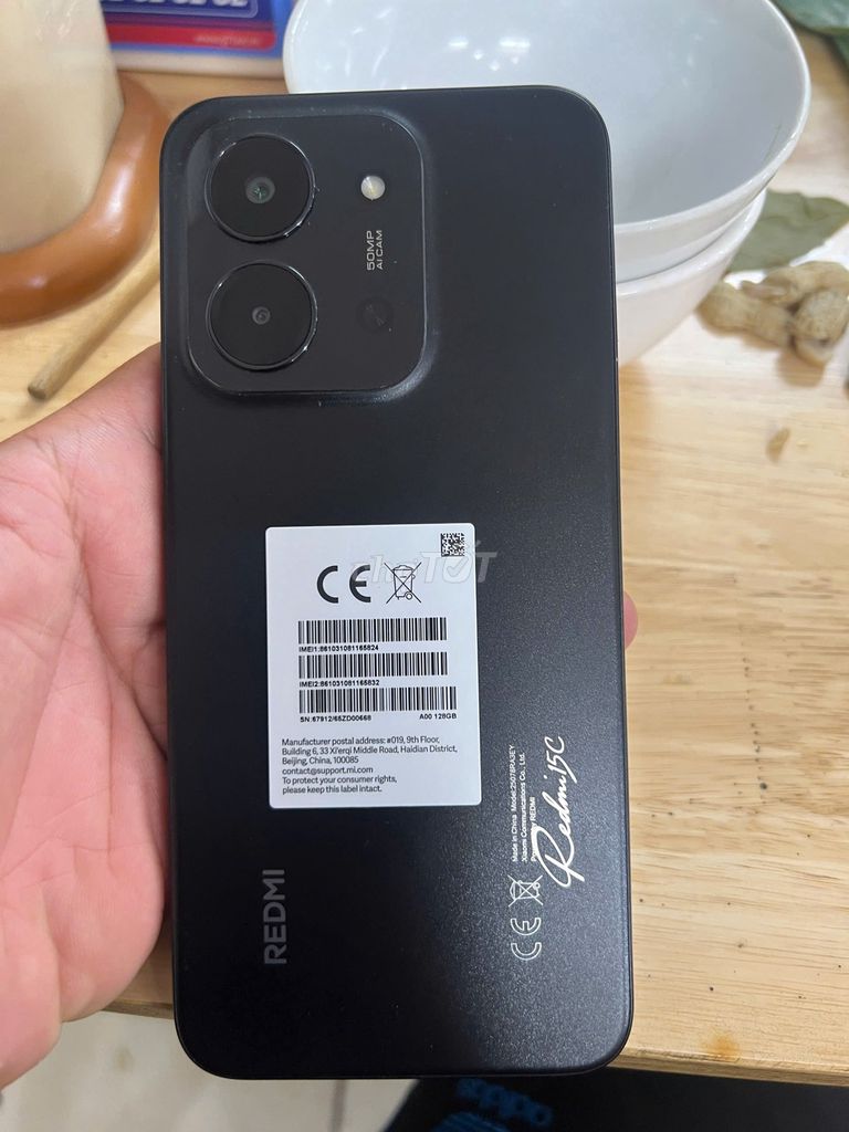Xiaomi Redmi 15C 6GB/128GB Đen Helio G81-Ultra. Mua bán Điện thoại tại Quận Ba Đình Hà Nội được đăng bởi Jay hình 1