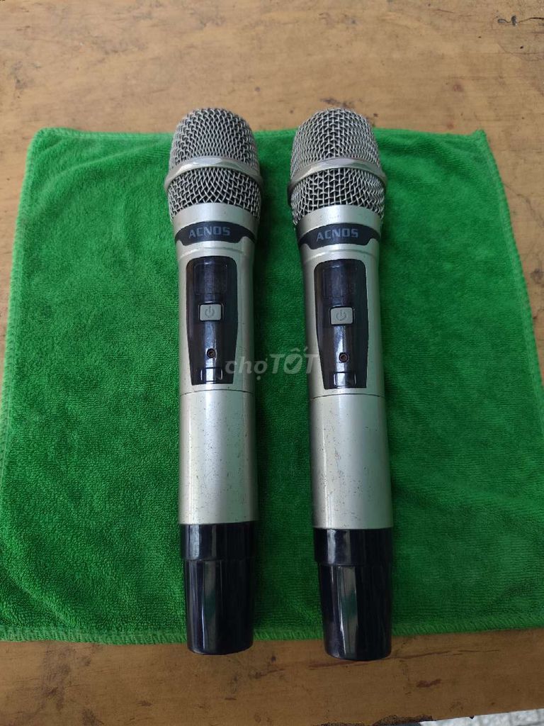 Micro không dây Acnos Zing Bạc. Mua bán Tivi, Âm thanh tại Quận 6 Tp Hồ Chí Minh được đăng bởi ĐOÀN VĂN SƠN  hình 1