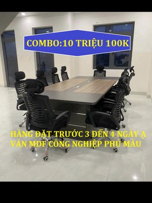 BỘ BÀN GHẾ VĂN PHÒNG & BÀN GHẾ HỌP HỘI NGHỊ VÁN GỖ. Mua bán Đồ dùng văn phòng tại Quận Tân Phú Tp Hồ Chí Minh được đăng bởi NỘI THẤT XƯỞNG TẠI 26 PHẠM VĂN BẠCH 
