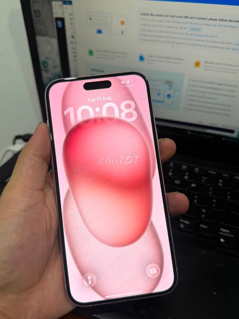 Apple iPhone 15 Plus 128GB Hồng. Mua bán Điện thoại tại Quận 1 Tp Hồ Chí Minh được đăng bởi Hội Đồ Điện Tử hình 1