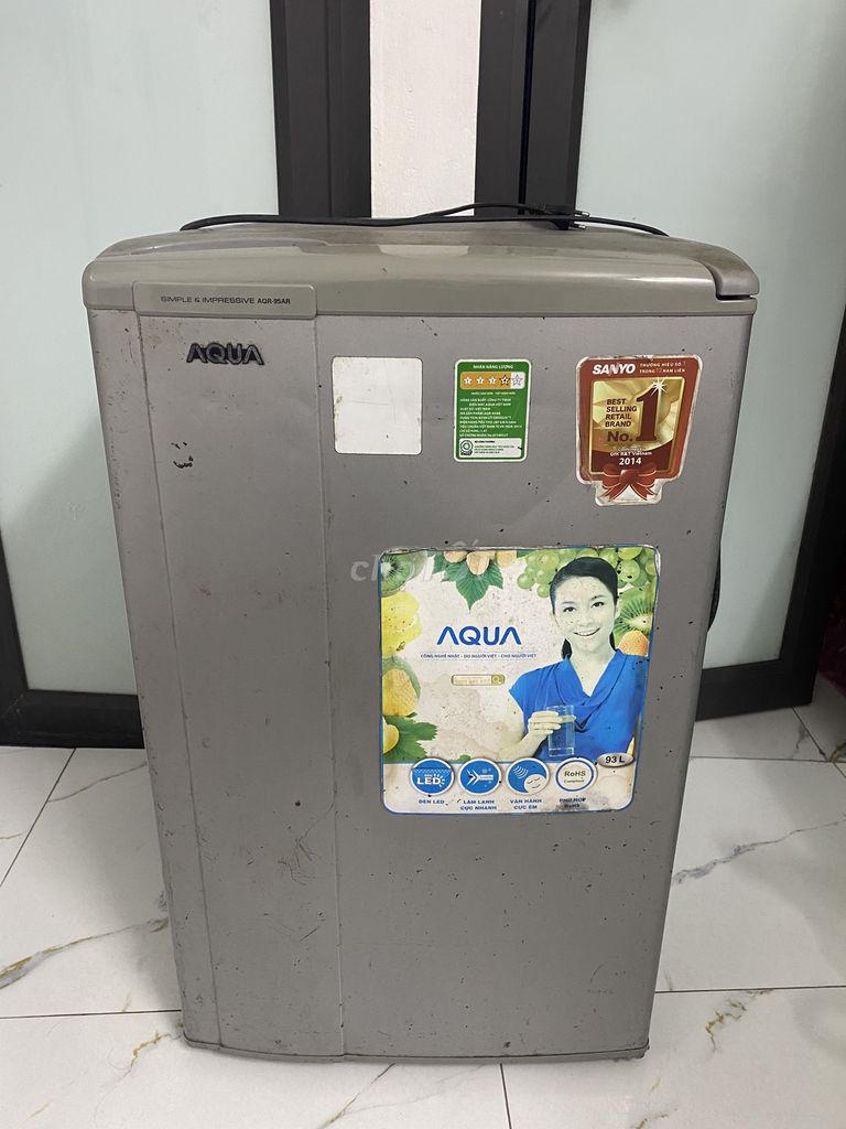 Tủ lạnh Aqua 90L Xám. Mua bán Tủ lạnh tại Huyện Thanh Trì Hà Nội được đăng bởi Phạm Thị Sao Mai hình 1