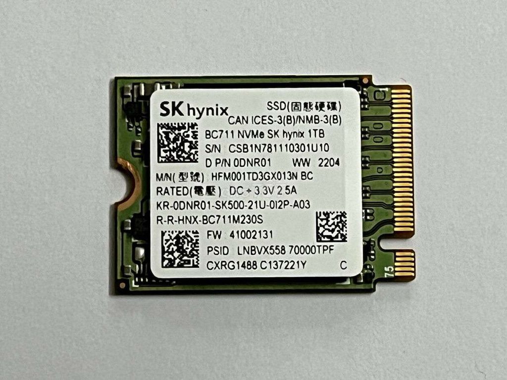 Ổ ssd nvme skhynix 1024gb