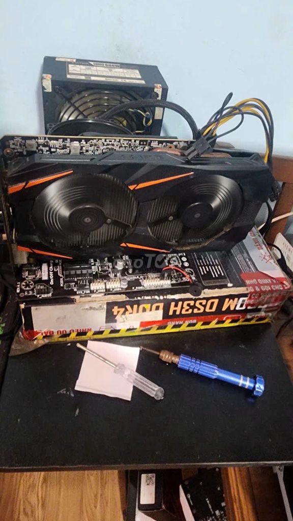 Card đồ họa Gigabyte GTX 1060 3G. Mua bán Linh kiện (RAM, Card...) tại Quận 12 Tp Hồ Chí Minh được đăng bởi Hội Đồ Điện Tử hình 1