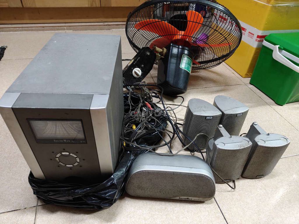 Dàn loa Soundmax 5.1 Đã sử dụng. Mua bán Tivi, Âm thanh tại Quận Phú Nhuận Tp Hồ Chí Minh được đăng bởi Lâm Đỗ hình 1