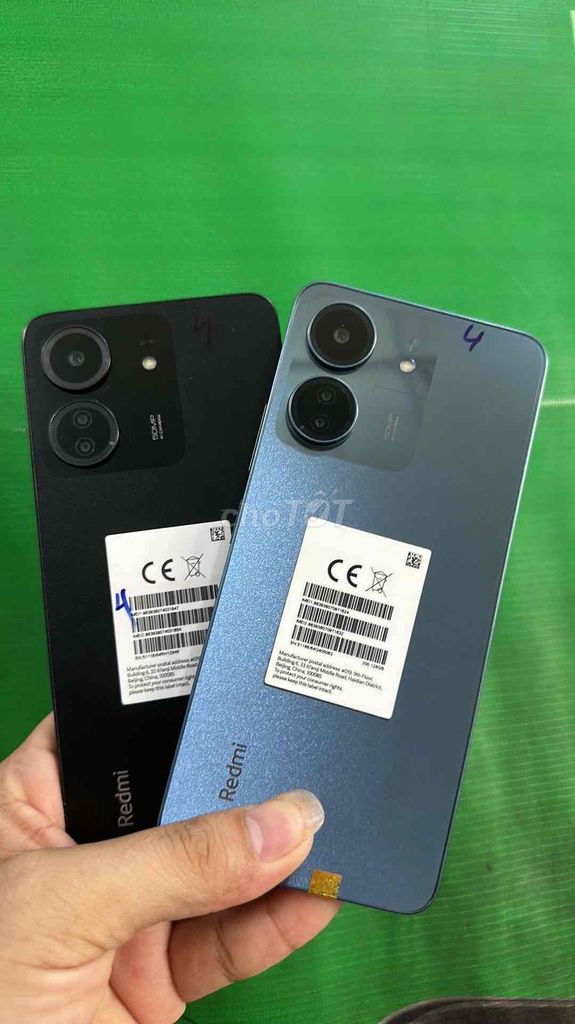 Xiaomi Redmi 13C 128GB Đen, Xanh Đã sử dụng. Mua bán Điện thoại tại Thành phố Dĩ An Bình Dương được đăng bởi Nguyễn Ngô Cường hình 1