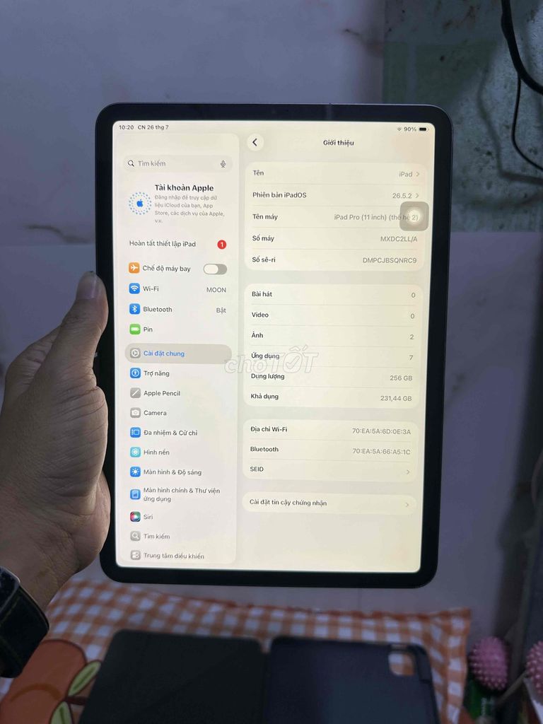 Apple iPad Pro 11 inch 2020 256GB Xám. Mua bán Máy tính bảng tại Quận 4 Tp Hồ Chí Minh được đăng bởi bảo hình 1