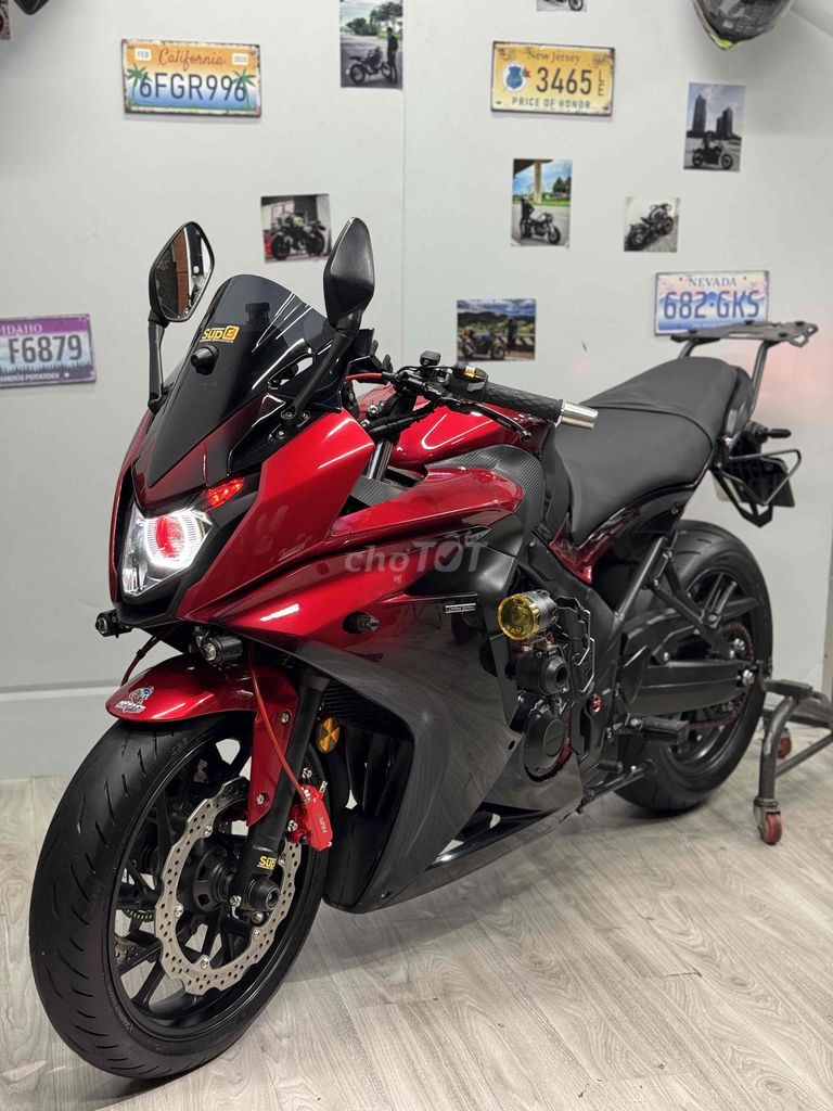 HONDA CBR650 Màu lamboghini Full đồ chơi. Mua bán Xe máy tại Thành phố Thủ Đức Tp Hồ Chí Minh được đăng bởi Ưng Motor Thủ Đức hình 1