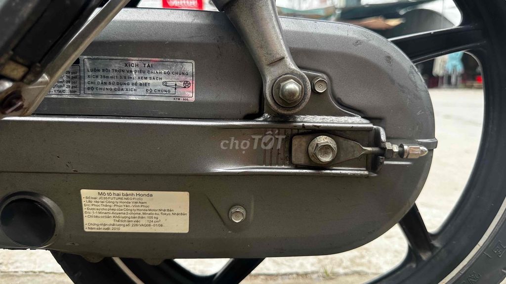 Future fi 2009 trắng xám ( hỗ trợ góp ). Mua bán Xe máy tại Huyện Chợ Mới An Giang được đăng bởi Cửa hàng xe Thiên Phước 2 hình 10