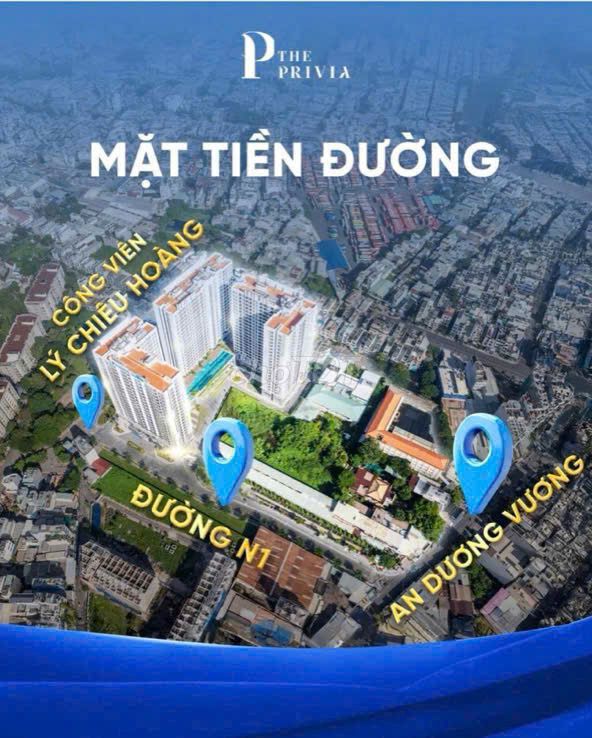 Cho thuê gấp 3pn+ 83m2 view trực diện hồ bơi chỉ 11tr Privia miễn PQL