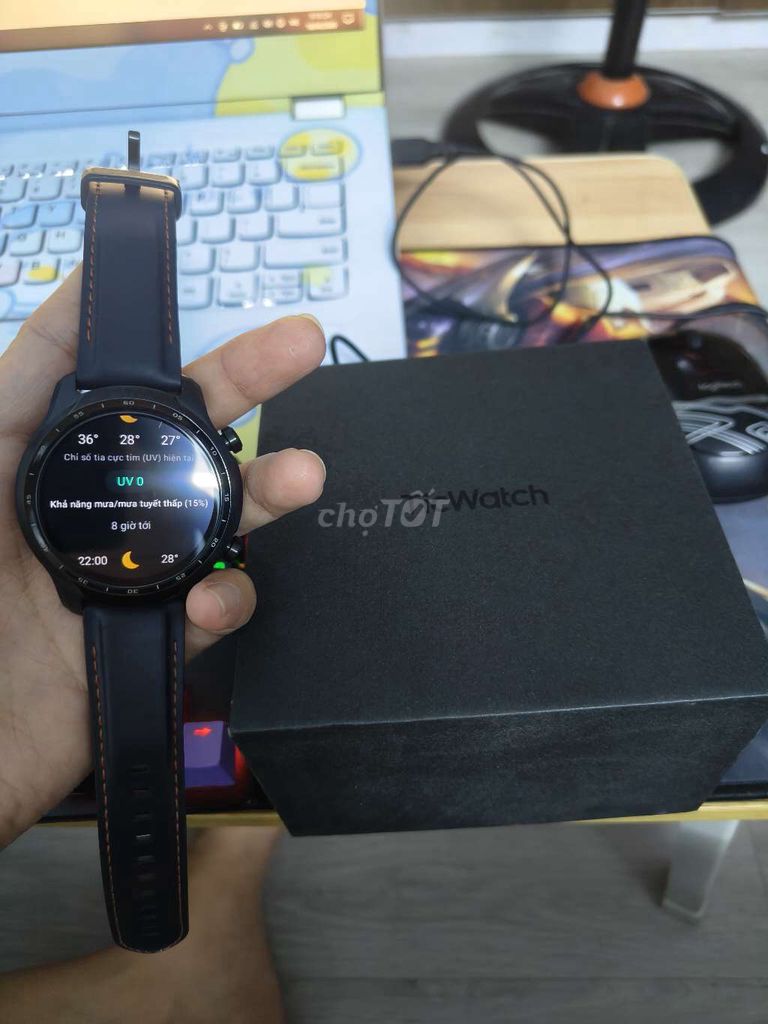 TicWatch Pro 3 GPS Đen Đã sử dụng. Mua bán Thiết bị đeo thông minh tại Quận Bình Tân Tp Hồ Chí Minh được đăng bởi Thanh Huyền Phạm hình 1