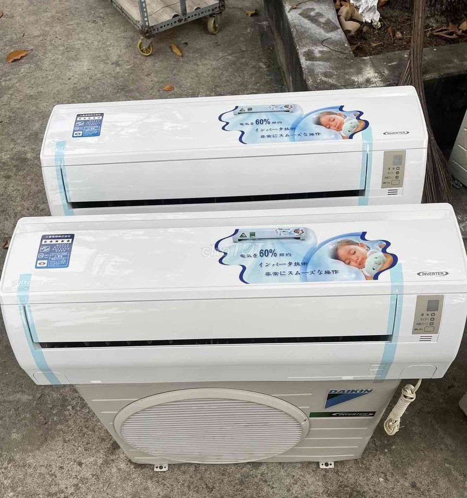 ĐIÊU HOÀ DAIKIN INVERTER - 1HP SẴN GIAO VÀ LẮP AI