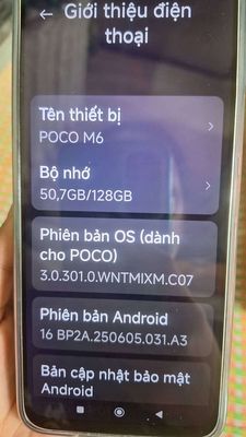 Xiaomi POCO M6 128GB Đen