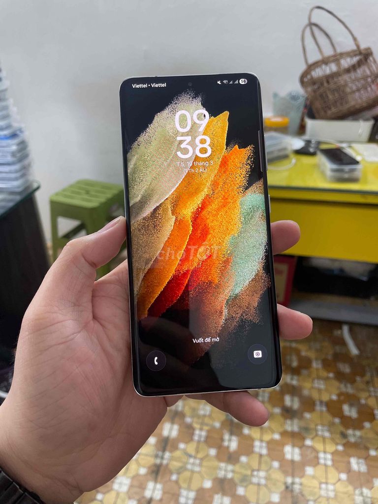 Samsung Galaxy S21 Ultra 12/128G Đẹp. Mua bán Điện thoại tại Quận Thanh Xuân Hà Nội được đăng bởi Hoàng Huy Đỗ hình 1