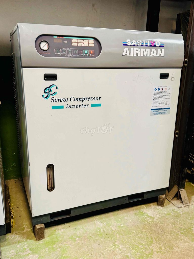 Máy nén khí trục vít AIRMAN. Mua bán Đồ chuyên dụng, Giống nuôi trồng tại Quận 12 Tp Hồ Chí Minh được đăng bởi Phạm Lâm hình 1