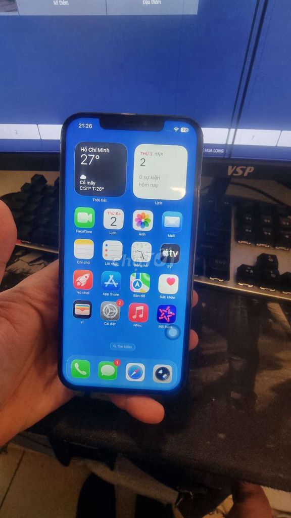 Apple iPhone 12 Pro Max Xám. Mua bán Điện thoại tại Quận Hai Bà Trưng Hà Nội được đăng bởi Minh Nguyên hình 1