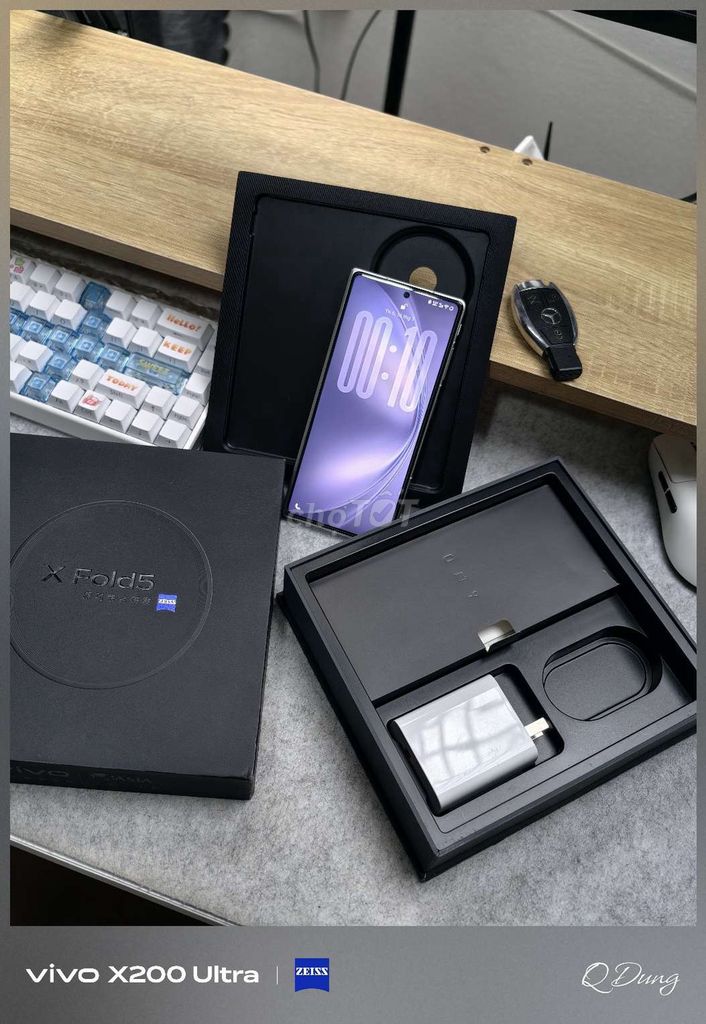 Vivo X Fold5 12GB/512GB Trắng Snapdragon 8 Gen 3. Mua bán Điện thoại tại Quận Bình Tân Tp Hồ Chí Minh được đăng bởi Quốc Dũng hình 1