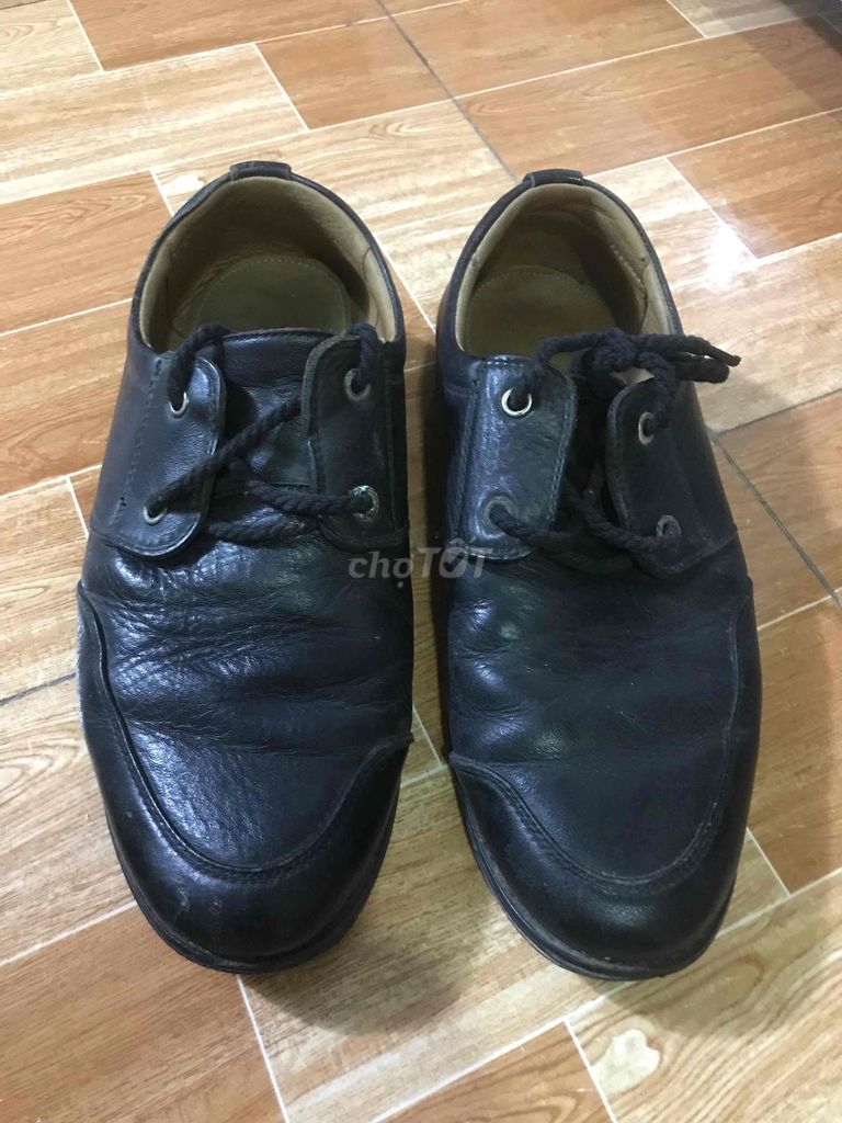 Giày tây Pierre Cardin da Đen size 40. Mua bán Giày dép tại Huyện Tân Phước Tiền Giang được đăng bởi Đồ Nhà Không Dùng hình 1