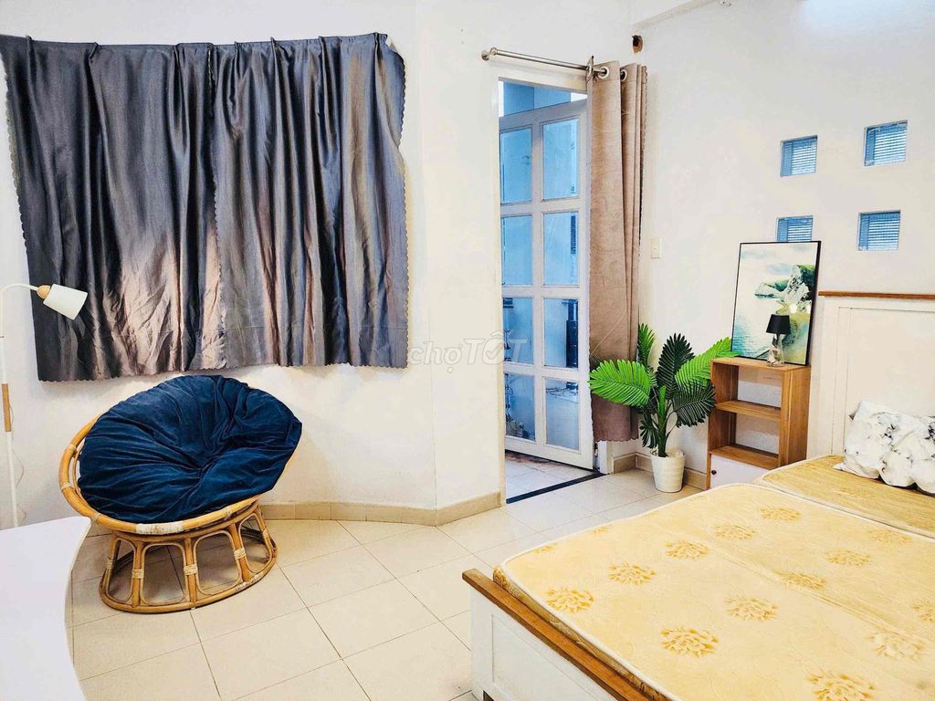 Studio ban công tại Điện Biên Phủ Q3 Vòng Xoay Dân Chủ, Chung cư Hà Đô