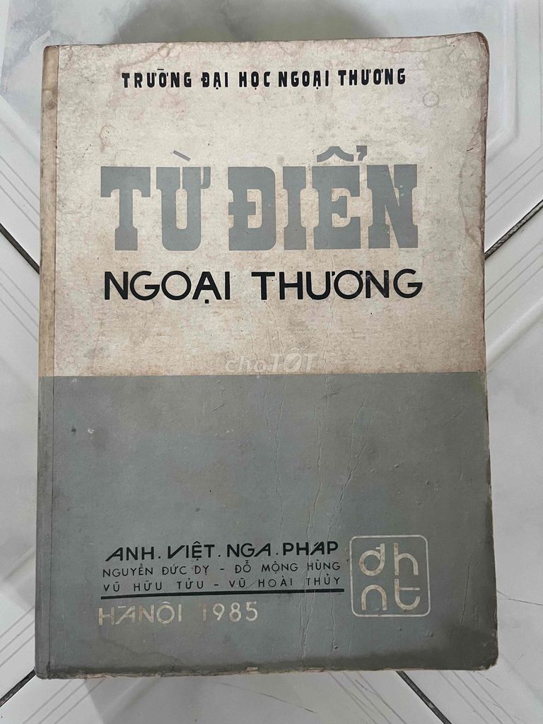 từ điển ngoại thương 4 thứ tiếng