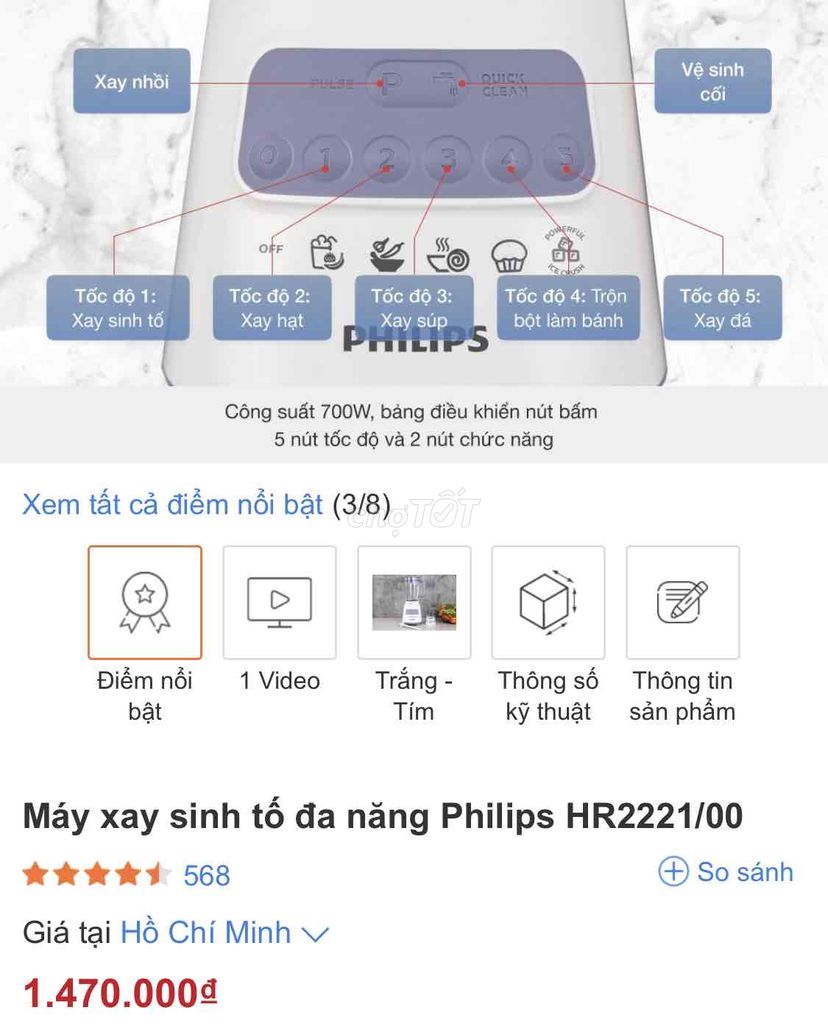 Máy Xay philips. giá sale KHÔNG MẶC CẢ.