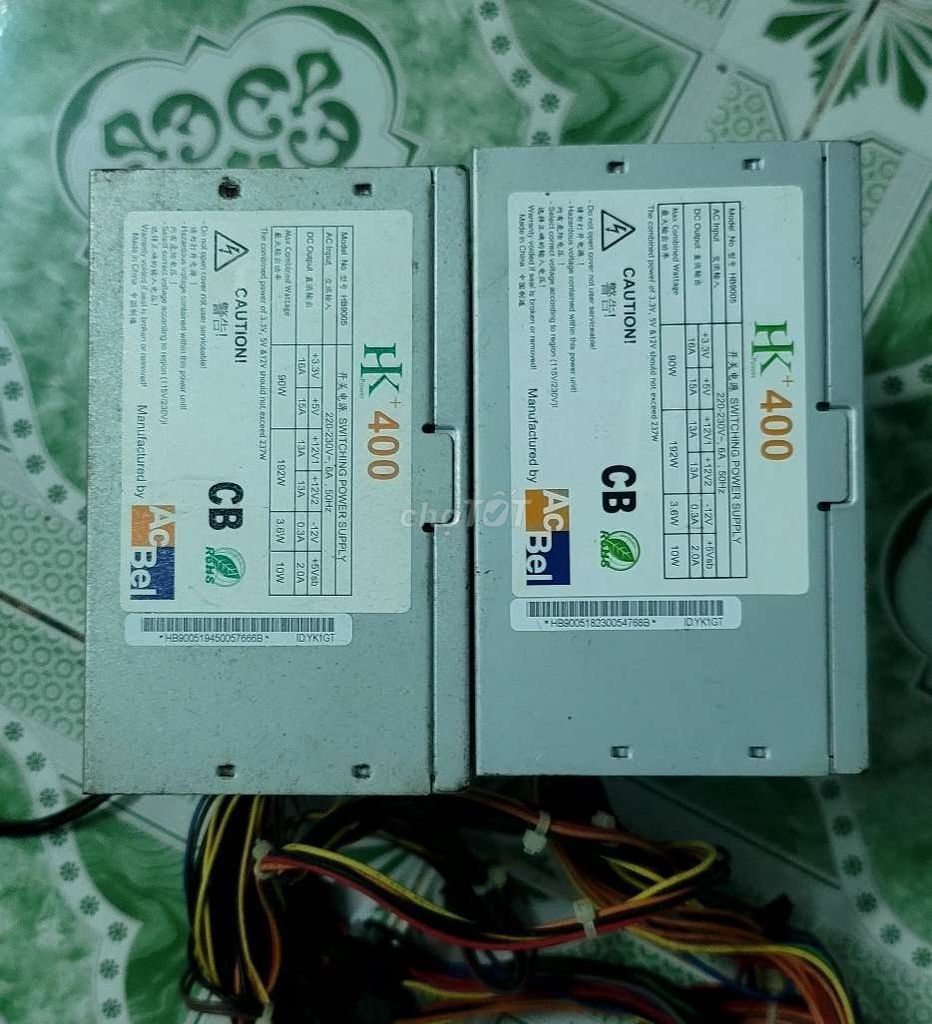 2 nguồn acbell 400w