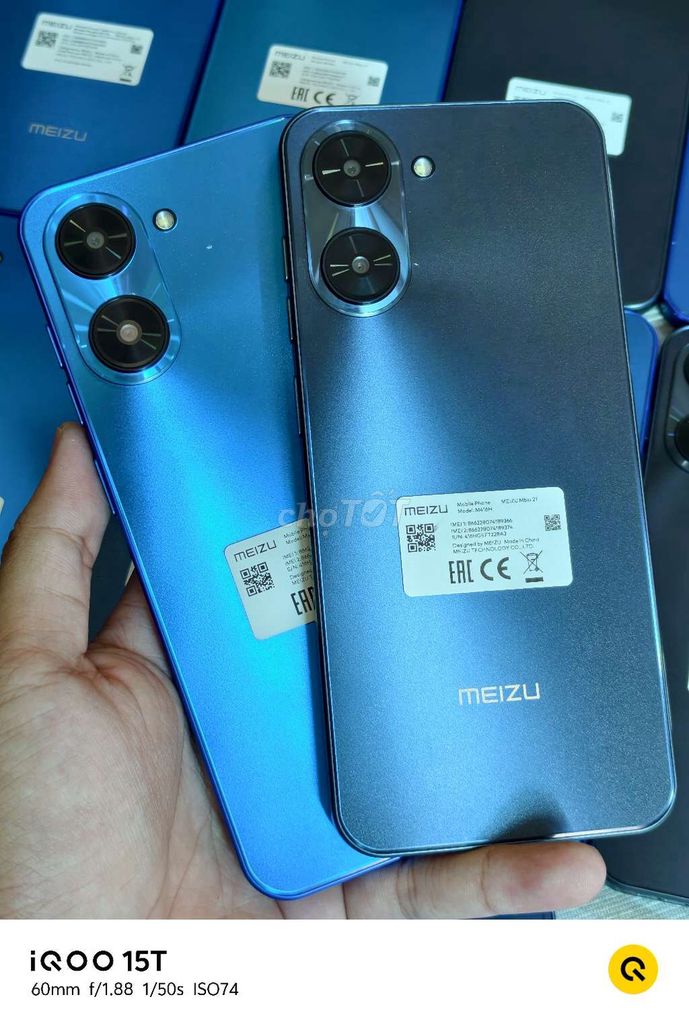 Meizu Mblu 21 6GB/128GB Xanh. Mua bán Điện thoại tại Quận Ninh Kiều Cần Thơ được đăng bởi Zelda Phone hình 1