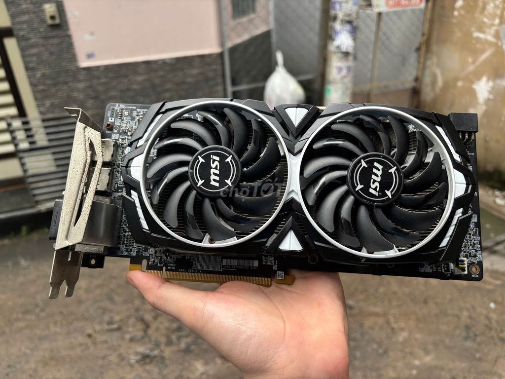 MSI RX 580 Armor 8GB Ngoại Hình Còn Đẹp