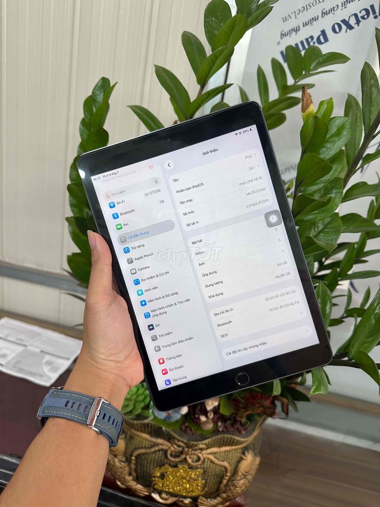 Apple iPad (thế hệ 9) 64GB Xám Hỗ trợ Apple Pencil. Mua bán Máy tính bảng tại Thành phố Bắc Ninh Bắc Ninh được đăng bởi Phan Công Quý hình 1