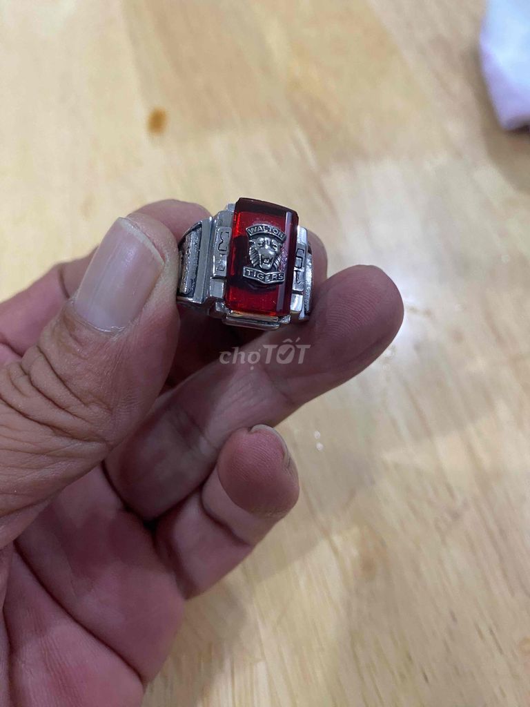 Nhẫn nam hợp kim Bạc Đỏ. Mua bán Phụ kiện thời trang khác tại Quận Hai Bà Trưng Hà Nội được đăng bởi hải việt hình 1