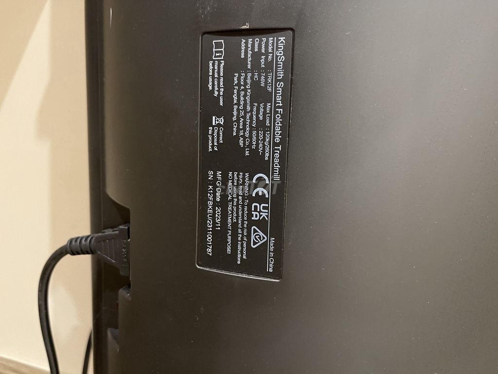 Máy đi bộ chính hãng Kingsmith. Mua bán Đồ thể thao, Dã ngoại tại Quận Nam Từ Liêm Hà Nội được đăng bởi Khanh Nguyen hình 3