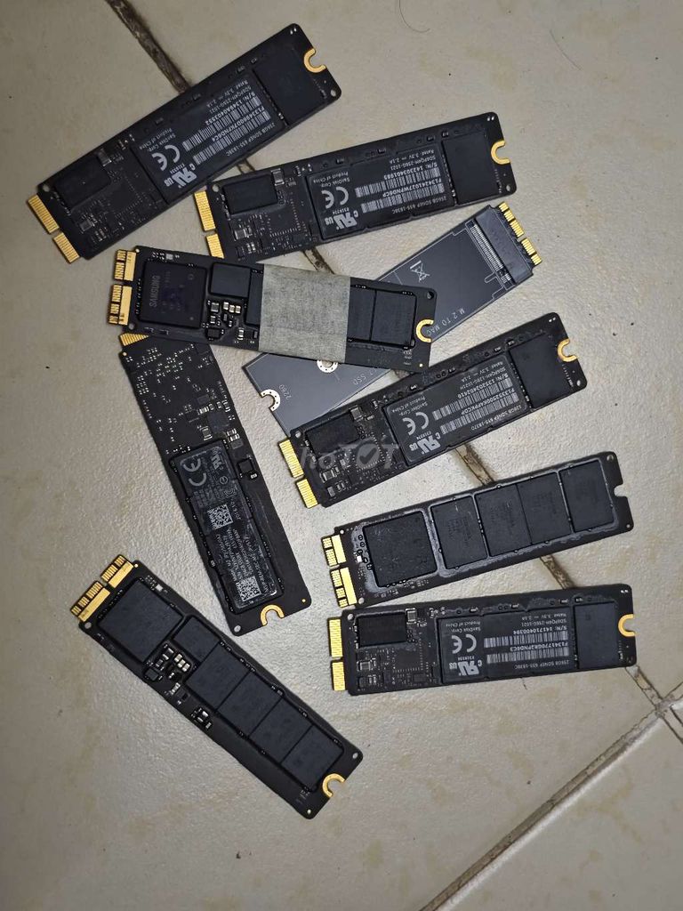 Ổ SSD Apple Macbook Air/Pro tháo máy. Mua bán Linh kiện (RAM, Card...) tại Quận Tân Phú Tp Hồ Chí Minh được đăng bởi Đồ cũ thanh lý hình 1