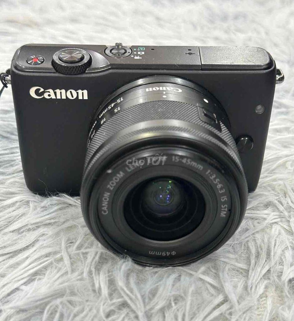 Máy ảnh Canon M10 Đen kèm len 15-45mm Màn hình lật. Mua bán Máy ảnh, Máy quay tại Quận 5 Tp Hồ Chí Minh được đăng bởi Phan Thế Phong  hình 1