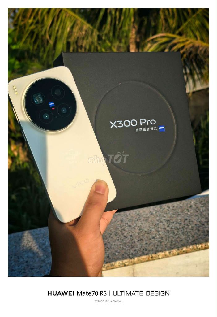Vivo X300 Pro 256GB Trắng Full box. Mua bán Điện thoại tại Huyện Củ Chi Tp Hồ Chí Minh được đăng bởi Đạo Phong hình 1