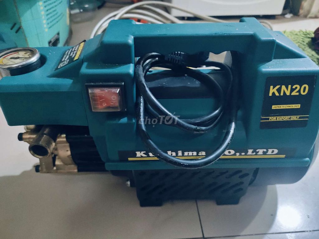 Máy rửa xe Kushima KN20 Xanh ngọc. Mua bán Đồ chuyên dụng, Giống nuôi trồng tại Quận 6 Tp Hồ Chí Minh được đăng bởi Ken Tjno hình 1