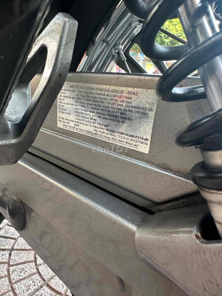 Yamaha Sirius 2019 Đỏ đen zin dep vĩnh long. Mua bán Xe máy tại Thành phố Vĩnh Long Vĩnh Long được đăng bởi xe máy Tùng Beo hình 4