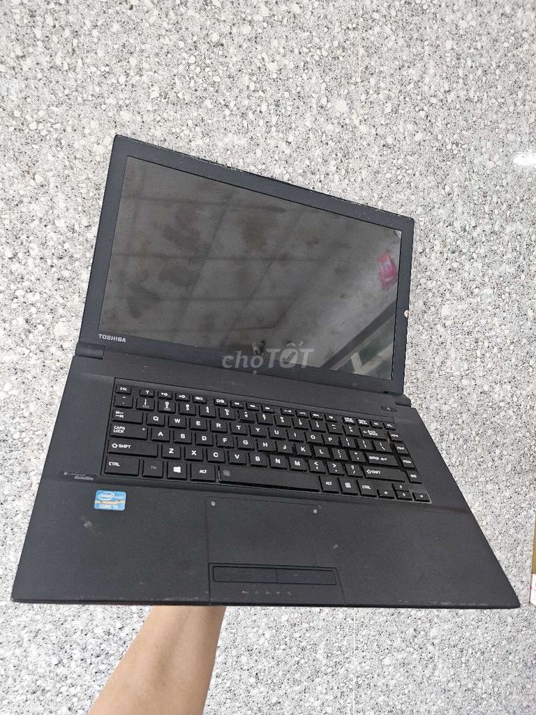 Toshiba i5 thế hệ 3 8GB/128GB Đen Like New. Mua bán Laptop tại Thành phố Bến Tre Bến Tre được đăng bởi Máy tính Chí Lãm hình 1