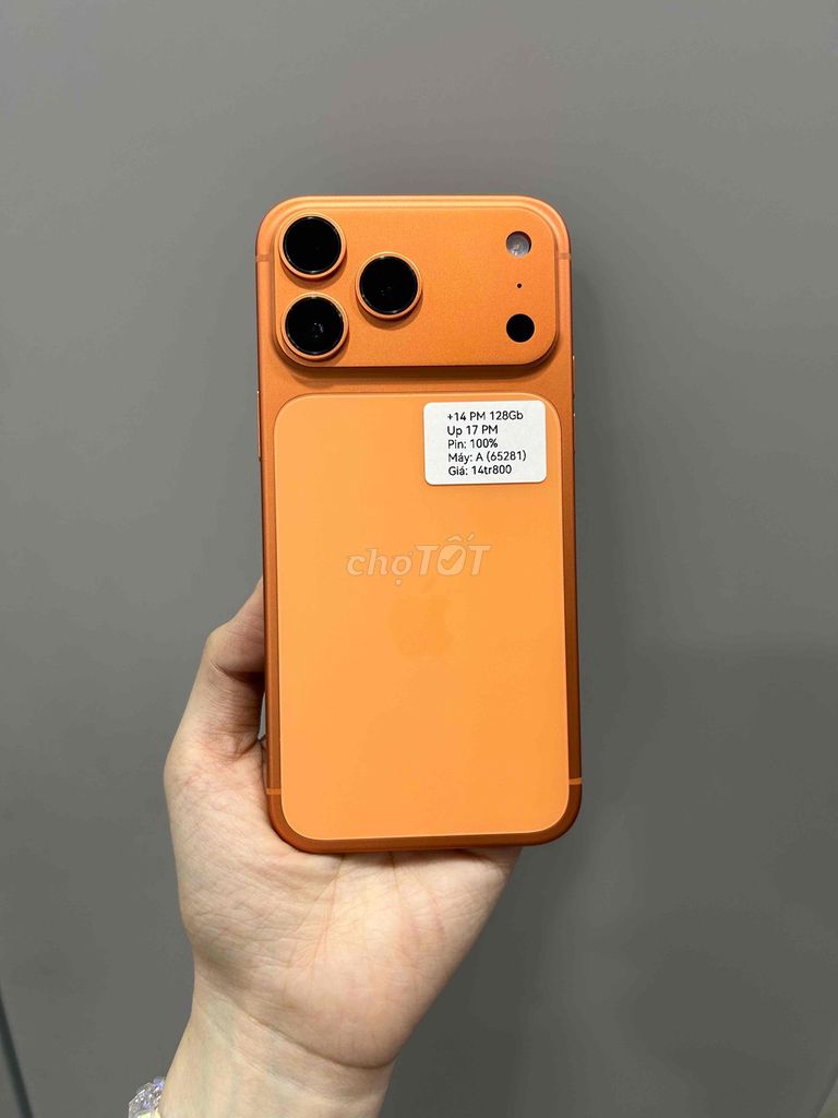 iPhone 14 Promax 128GB LLA độ vỏ 17Promax Đẹp keng. Mua bán Điện thoại tại Huyện Hóc Môn Tp Hồ Chí Minh được đăng bởi SIRI STORE HCM hình 1