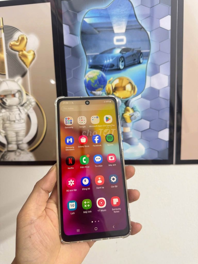 Samsung Galaxy A71 8GB/128GB Trắng. Mua bán Điện thoại tại Quận Cầu Giấy Hà Nội được đăng bởi Hội Đồ Điện Tử hình 1