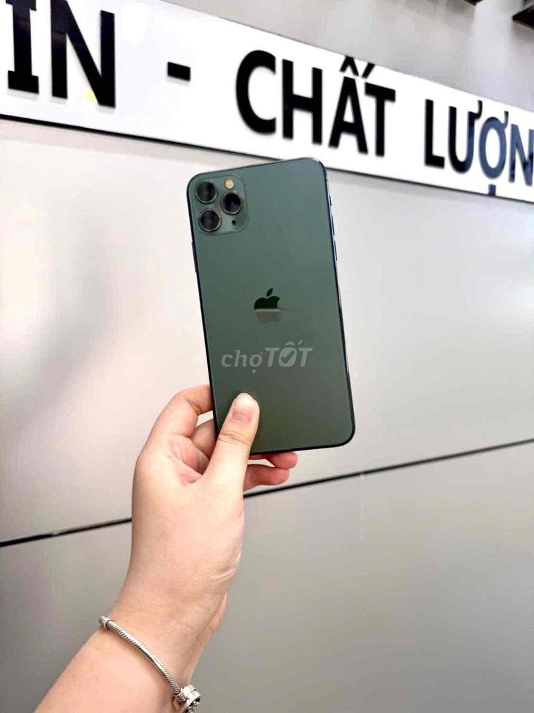 Apple iPhone 11 Pro Max Xanh rêu. Mua bán Điện thoại tại Huyện Long Hồ Vĩnh Long được đăng bởi Hồ Lâm Mobile  hình 1